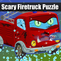 Scary Firetruck Puzzle