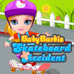 Baby Barbie Skateboard Accident