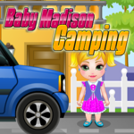 Baby Madison Camping