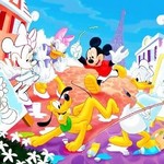 Mickey & Friends Painting Coloring Math Game
