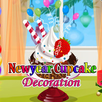 Newyear Cupcake Decoration