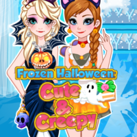 Frozen Halloween Cute And Creepy
