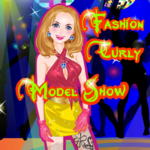Fashion Curly Model Show