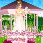 Delicate Princess Wedding Prep