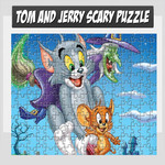 Tom And Jerry Scary Puzzle
