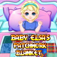 Baby Elsa's Patchwork Blanket