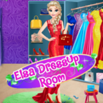 Elsa: Dress Up Room