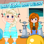 Lazy Elsa: Lose Weight