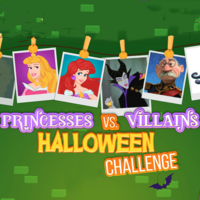 Princesses vs. Villains Halloween Challenge