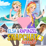 Elsa & Rapunzel Snapchat Rivals