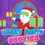 Crazy Santa Cookies