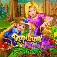 Rapunzel Mommy Gardening 