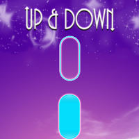 Up and Down,      Up and Down is an interesting tap game, you can play it in your browser for free. Press and hold to get the blue though the water line. Do not hold when they fire blank. If you hold when the blank bubble coming, you will fail and start from the beginning. Use the mouse to interact. Good luck and have fun!