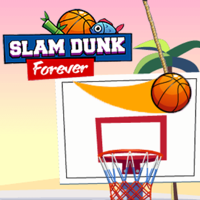Free Online Games,Slam Dunk Forever is one of the Basketball Games that you can play on UGameZone.com for free. The basketball is swinging gently from a rope. To score a slam dunk, time the ball's release to make it fall nicely into the hoop. How many slam dunks can you make? What's your winning streak? How many times in a row can you toss the explosive ball through the hoop? If you miss a shot, it'll blow up. Literally!