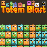 Totem Blast,Totem Blast is an interesting matching game, you can play it in your browser for free. Destroy the totem blocks before they reach the top of the game area. Click on a group of 2 or more of the same to remove those blocks. Use mouse to interact. Have fun!