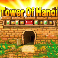 Tower of Hanoi,Ein klassisches Logik-Puzzle. Ihr Ziel ist es, alle Teile vom linken zum rechten Pfosten zu verschieben. Sie können jeweils nur eine Festplatte verschieben und niemals eine größere Festplatte auf eine kleinere Festplatte legen. Verwenden Sie die Maus, um das Spiel zu spielen. Habe Spaß!