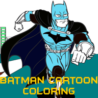 Batman Cartoon Coloring 