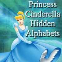 Princess Cinderella Hidden Alphabets