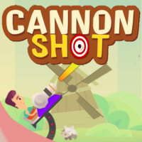 Cannon Shot,This is a physics shooting Html 5 game. The boy gets a new cannon and he wants to test its power. However, this test is a little hard to master. Could you help him? Choose right time to fire! Ready? Enjoy!