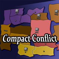 Compact Conflict,Compact Conflict is one of the Strategy Games that you can play on UGameZone.com for free. Overpower your enemies by upgrading temples and recruiting new soldiers! Earn faith and get an edge in the war in Compact Conflict! Compact Conflict is a tiny multiplayer HTML5 war strategy video game inspired by the wonderful and popular game called RISK, but with a religious twist. In this game, the goal is to be the player to control most of the regions after the 12th turn. The game can be played by multiple players taking turns in a single unit. Click on the temples to upgrade them and buy new soldiers. Click on various regions to move your armies and leave them to pray on the temples you control to earn Faith!