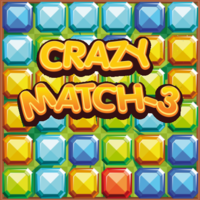 Crazy Match 3,Crazy Match 3 to jedna z gier typu Blast, w którą możesz grać na UGameZone.com za darmo. Musisz dopasować 3 lub więcej takich samych obiektów, rysując linię tak długo, jak to możliwe. Ciesz się nową, jasną i kolorową grafiką oraz ładną muzyką!
