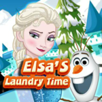 Elsa's Laundry Time