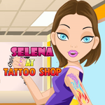 Selena At Tattoo Shop