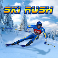Free Online Games,Ski Rush is one of the Skiing Games that you can play on UGameZone.com for free. Ski down the mountain as long as possible. Use your mouse to move the skier from side to side and avoid obstacles. Collect flags to increase your score!