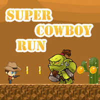Super Cowboy Run,Super Cowboy Run is one of the Running Games that you can play on UGameZone.com for free. You need to collect coins, lives, ammunition and kill monsters in the game. Tap space to shoot the monsters. Jump to dodge obstacles or monsters. Go as far as possible! 