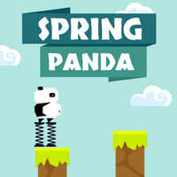 Spring Panda,Spring Panda is one of the Jumping Games that you can play on UGameZone.com for free. Spring Panda is a simple distance game for mobile and other touch devices. Touch and hold the screen to launch the panda and hopefully, you will land on a platform. How far can you get?