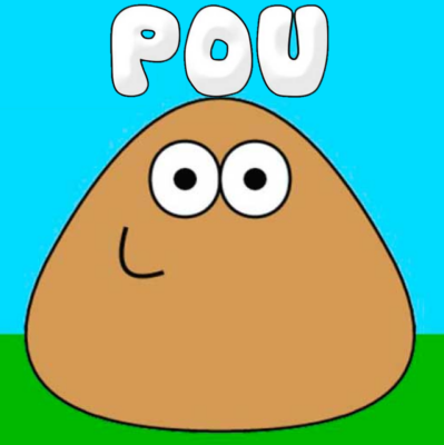 Поу. Синяя pou. Зеленый Поу. София pou.