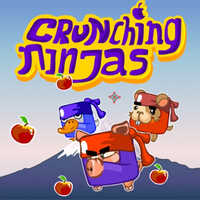 Crunching Ninjas,Crunching Ninjas is one of the tap games that you can play on UGameZone.com for free. Choose your ninja and collect and munch on the delicious crunchy apples. Try to avoid the razor-sharp ninja stars and traps and aim to beat your high score all the time. Ready to put your ninjutsu skills to the test?