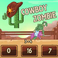 Free Online Games,Cowboy Zombie is one of the Math Games that you can play on UGameZone.com for free. This zombie thinks he's got what it takes to become a cowboy. In order for him to achieve his goal, he'll need your help. Can you solve all of these math problems so he doesn't lose his head? Literally! He'll completely fall apart while he rides these bucking broncos, pigs and other farm animals if your mathematical skills aren't up to scratch.