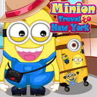 Minion Travel To New York,Minion Travel To New York is one of the Minions Games that you can play on UGameZone.com for free. Minion is so excited about his New York trip. Before he set off to the airport, can you help him choose a suitcase and decorate it? To the airport, to help Minion over security. After arriving in New York, please dress up Minion, let him enjoy his journey!