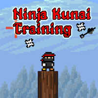 Free Online Games,Ninja Kunai Training is one of the Arrow Games that you can play on UGameZone.com for free. A simple but challenging game where you charge and throw kunai to defend yourself from an eternal onslaught of shuriken! Throw the ninja knives at the stars they're throwing at you. Sharpen your aim to do it, because if you mess up, the piece of wood they're on will fall on you.