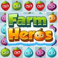 Farm Heroes,Farm Heroes is one of the Blast Games that you can play on UGameZone.com for free. Do you like blast game? In this game, you need to head on down to the farm and find out if you can match up all of these very cool veggies. Enjoy and have fun!