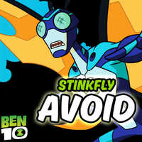 Free Online Games,Ben 10 Stinkfly Avoid is one of the Flying Games that you can play on UGameZone.com for free. Move the alien between the three lanes, because on one or two of them you might have obstacles, so you need to get to the clear one in order to advance. What you need to do is advance as much as possible, because you get points for how long you last without hitting obstacles.