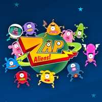 Zap Aliens,Zap Aliens is one of the Tap Games that you can play on UGameZone.com for free. Zap the aliens with your lasers before the horde can reach earth. Try not to let too many aliens though -- even though they move very quickly sometimes! -- because you'll run out of health points and the earth will be lost!