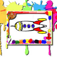 Rockets Coloring Book,Rockets Coloring Book is one of the Coloring Games that you can play on UGameZone.com for free. 
In this coloring book that belongs to you, you can create your own color world. Choose any image you want to paint to fill it, then use the brush to choose the color you like. I believe that you can make a colorful and perfect painting. Enjoy this game and have fun!