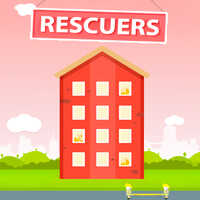 Rescuers,Rescuers to jedna z gier typu Catching, w które możesz grać za darmo na UGameZone.com. Jesteś strażakiem Musisz złapać wszystkich ludzi wyskakujących z budynku. Spróbuj je wszystkie uratować.