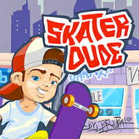 Skater Dude,Skater Dude is one of the Running Games that you can play on UGameZone.com for free. Yeah dude, all you need is a skateboard, a streetsmart attitude, and a good challenge! Avoid the obstacles in your way, or jump right over them and race along the streets where no policemen are in sight. Collect power ups and skate your own way. Join the fun right now or see you later scater?
