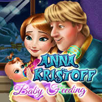 Anna Kristoff Baby Feeding,Anna Kristoff Baby Feeding is one of the Babysitting Games that you can play on UGameZone.com for free.
Anna and Kristoff are now mother and father! Help the charming couple take care of their small girl in the middle of the night. The baby is hungry so you need to bottle feed her some delicious warm milk, wrap her in a cozy blanket and cuddle her. When the adorable baby starts crying cheer her up with a cute toy, make sure she is well fed before tucking her in bed and start redecorating. A colorful room with pictures of her family will help the baby relax and go back to sleep right away.