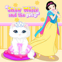 Free Online Games,Snow White And The Pet is one of the Pet Games that you can play on UGameZone.com for free. Oh, that`s Snow White's pet, a cute cat, but she is so dirty! Please help Snow White give her a bath and dress up her, she will become the most beautiful and elegant cat! Have fun!