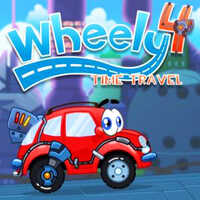 Free Online Games,Wheely 4 is one of the Wheely Games that you can play on UGameZone.com for free. 
Help Wheely travel through time by getting to the red flag. Click on Wheely to make him move, and click on other things to clear his path. Can you find the wheel and a little car at each level?