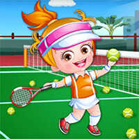 Baby Hazel Tennis Player Dress Up,You can play Baby Hazel Tennis Player Dress Up on UGameZone.com for free. 
Baby Hazel has been playing a lot of tennis these days. She enjoys the fun, endurance, and satisfaction that comes with it. Let's give an amazing fashion dress up game to give Baby Hazel an awesome tennis player makeover. Choose from dozens of stylish shirts, skirts, tops, knee pants, caps, socks and shoes to get her ready for the next tennis match. Complete Baby Hazel’s look with a trending hairstyle! Also, don't forget to pick a tennis type of equipment for our little player.