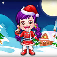 Baby Hazel Christmas Dress Up,You can play Baby Hazel Christmas Dress Up on UGameZone.com for free. 
Ho Ho Ho! It is Christmas day. Baby Hazel is excited to decorate the Christmas tree and sing Christmas carols! But our darling Baby Hazel also needs to look her best this festive season. Help her choose the best dress, sandals, hairstyles, socks, and props. Enjoy giving Baby Hazel Hazel an awesome Christmas makeover. Enjoy and have fun!