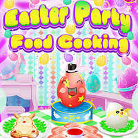 Kostenlose Online-Spiele,Ostern kommt! Unsere Prinzessinnen werden eine Party veranstalten. Es warten also viele Dinge auf sie. Können Sie ihnen helfen? Das Ei dekorieren und leckeres Essen kochen. Frohe Ostern!