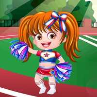 Baby Hazel Cheerleader Dress Up,You can play Baby Hazel Cheerleader Dress Up on UGameZone.com for free. 
It's time for Baby Hazel to look gorgeous in cheerleader makeover. Pair the top with a sporty mini skirt or knee pant and give her a matching pair of accessories. Choose from bright-colored pompoms that best complements her chic attires. Make sure she looks the most stylish cheerleader ever! Moreover, there are two amazing backgrounds for fun!