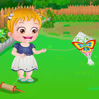 Baby Hazel Kite Flying,You can play Baby Hazel Kite Flying on UGameZone.com for free. 
Baby Hazel wants to fly a kite with her daddy and friends, but her kite gets hooked on a tree. Can you make a new kite for her so Hazel can play with her friends at the kite festival day?