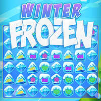 Winter Frozen,Winter Frozen is one of the blast games that you can play on UGameZone.com for free. The glittering crystals of ice of different shapes resemble shining diamonds. They will become your main elements in the game Frozen Winter. To complete the level, it is necessary to collect a specified number of blocks. Form the rows or columns of three or more identical ice figures to take them off the field. Have fun!